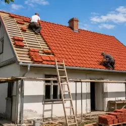 Zamena krovnog pokrivača novim, postavljanje novog crepa na staroj kući, Inđija | preduzimac.co.rs - Novi Sad
